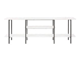 Celine Side Table Console in White - Ornate Home