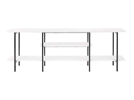 Celine Side Table Console in White - Ornate Home