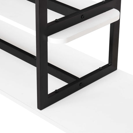 Celine Side Table Console in White - Ornate Home