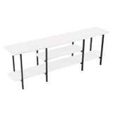 Celine Side Table Console in White - Ornate Home