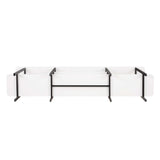 Celine Side Table Console in White - Ornate Home