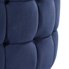 Celine Silver/Indigo Accent Chair - Ornate Home