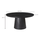 Cember Black Dining Table - Ornate Home