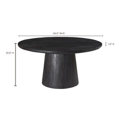Cember Black Dining Table - Ornate Home