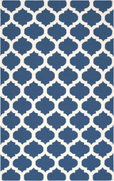 Centenary Navy Wool Area Rug - Clearance - Ornate Home