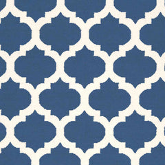 Centenary Navy Wool Area Rug - Clearance - Ornate Home