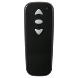 Centergrove Black Upholstered Eastern King Wingback TV Bed - Ornate Home