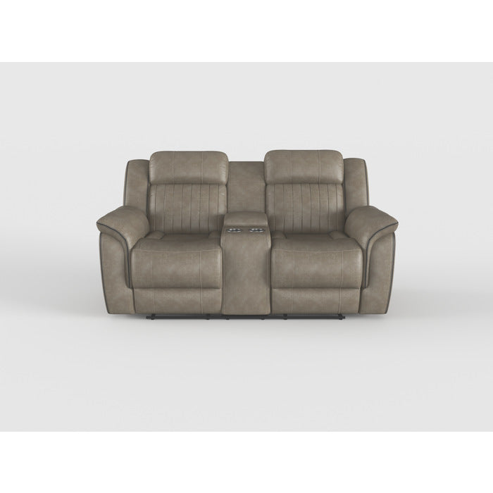 Centeroak Brown Double Reclining Loveseat - Ornate Home