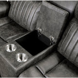 Centeroak Brown Double Reclining Loveseat - Ornate Home