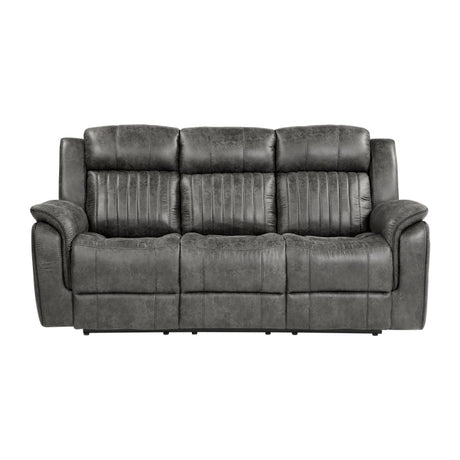 Centeroak Brown Double Reclining Sofa - Ornate Home