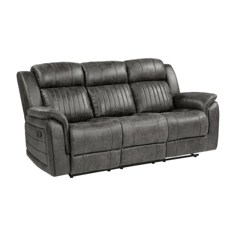 Centeroak Brown Double Reclining Sofa - Ornate Home
