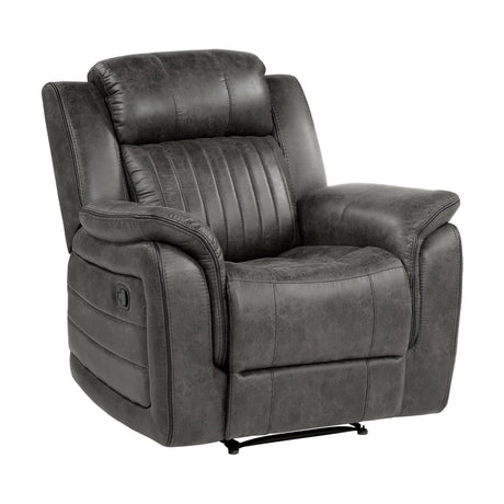 Centeroak Brown Reclining Chair - Ornate Home