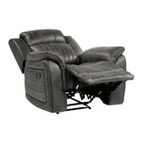 Centeroak Brown Reclining Chair - Ornate Home