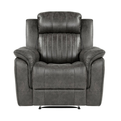 Centeroak Brown Reclining Chair - Ornate Home