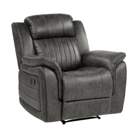Centeroak Brown Reclining Chair - Ornate Home