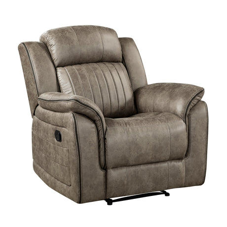 Centeroak Sandy Brown Reclining Chair - Ornate Home