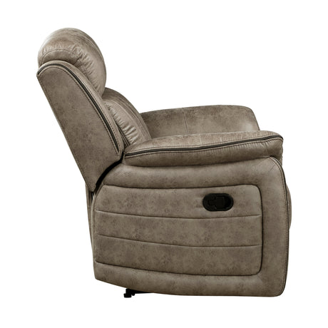 Centeroak Sandy Brown Reclining Chair - Ornate Home