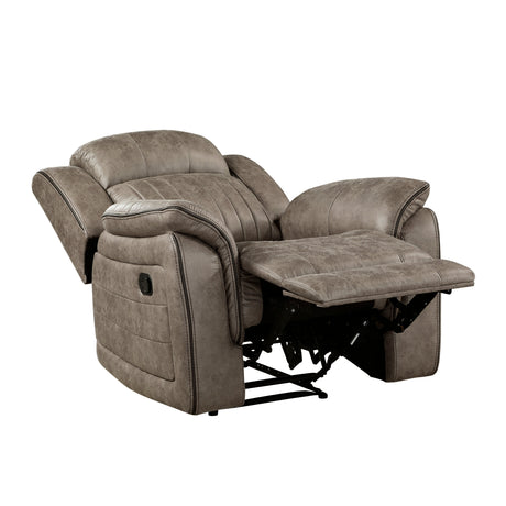 Centeroak Sandy Brown Reclining Chair - Ornate Home