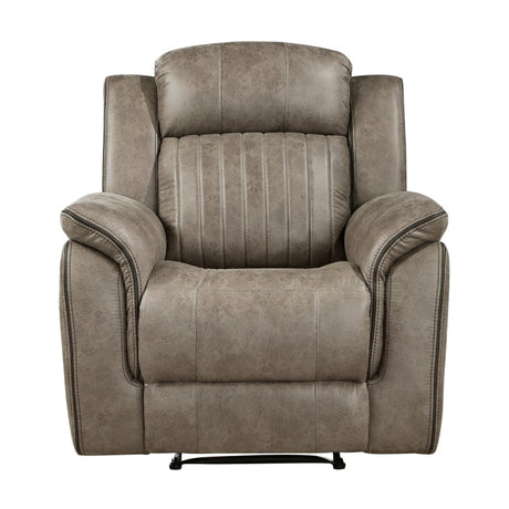 Centeroak Sandy Brown Reclining Chair - Ornate Home