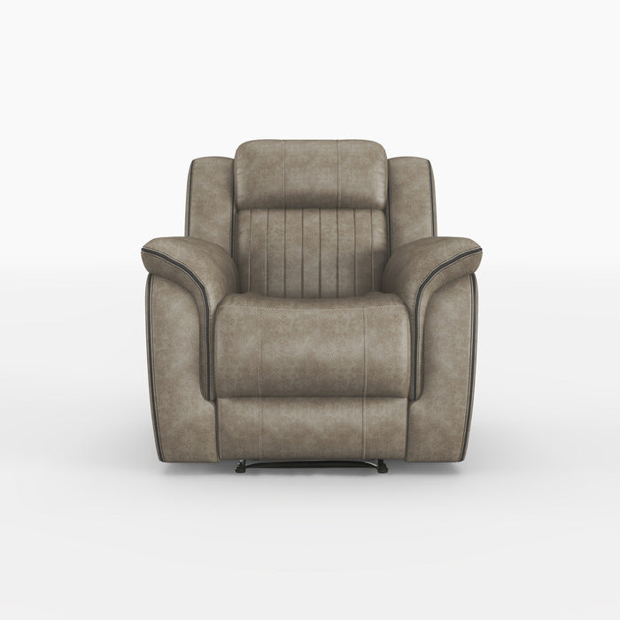 Centeroak Sandy Brown Reclining Chair - Ornate Home