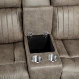 Centeroak Sandy Brown Sofa & Loveseat - Ornate Home