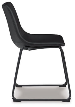Centiar Black Dining Chair (Set of 2) - Ornate Home