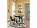 Centiar Black Dining Table and 2 Chairs (Online Special Price) - Ornate Home