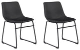 Centiar Black Dining Table and 2 Chairs (Online Special Price) - Ornate Home