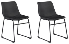 Centiar Black Dining Table and 2 Chairs - Ornate Home