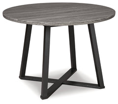 Centiar Black Dining Table and 4 Chairs - Ornate Home