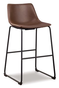 Centiar Brown Pub Height Bar Stool (Set of 2) - Ornate Home