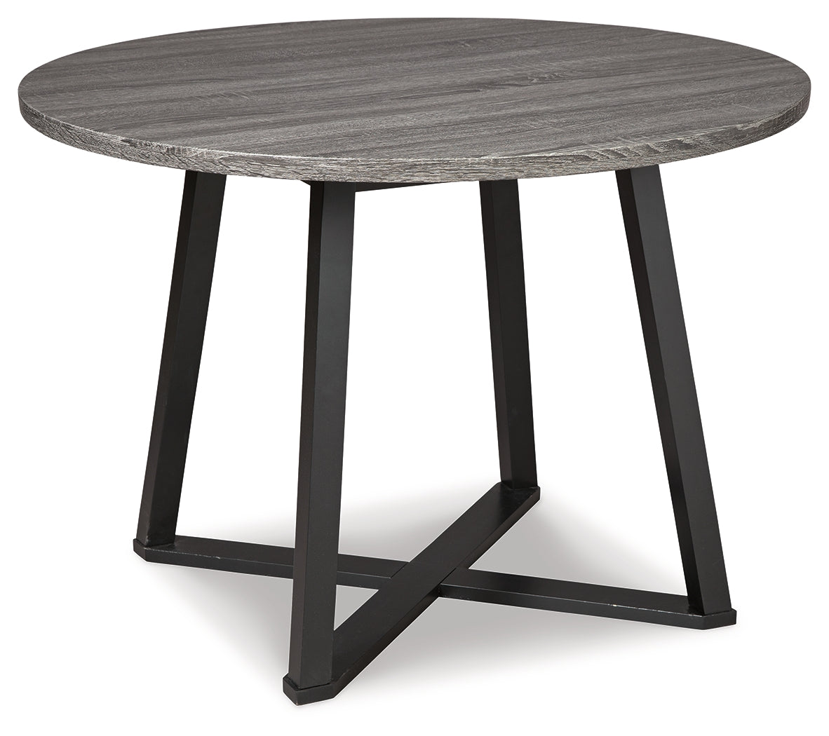 Centiar Gray/Black Dining Table with 4 Chairs (Online Special Price) - Ornate Home