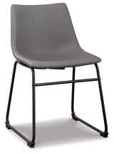 Centiar Gray/Black Dining Table with 4 Chairs (Online Special Price) - Ornate Home