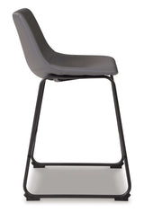 Centiar Gray Counter Height Chair (Set of 2) - Ornate Home