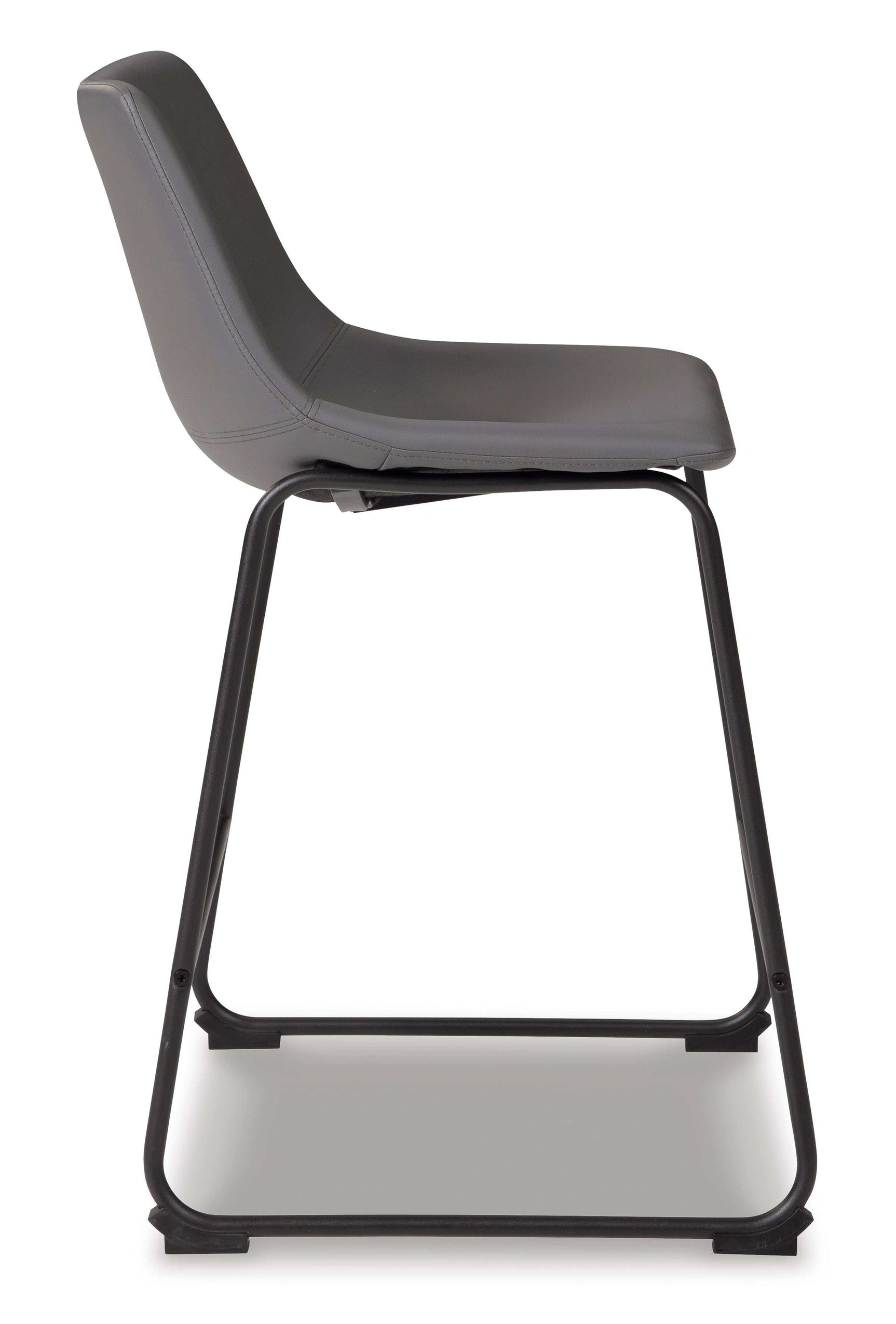 Centiar Gray Counter Height Chair (Set of 2) - Ornate Home