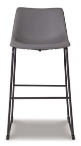 Centiar Gray Pub Height Bar Stool (Set of 2) - Ornate Home