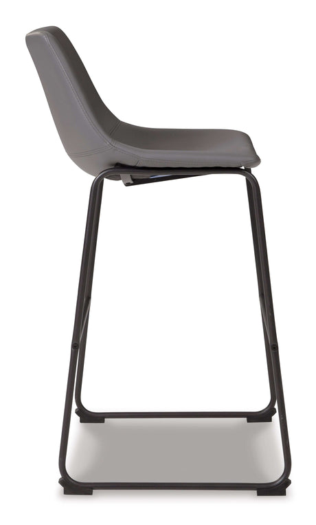 Centiar Gray Pub Height Bar Stool (Set of 2) - Ornate Home