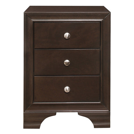 Centralia Brown Nightstand - Ornate Home