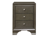 Centralia Gray Nightstand - Ornate Home