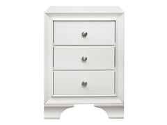 Centralia White Nightstand - Ornate Home