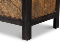 Centrum Brown Four Door Sideboard - Ornate Home