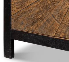 Centrum Brown Four Door Sideboard - Ornate Home