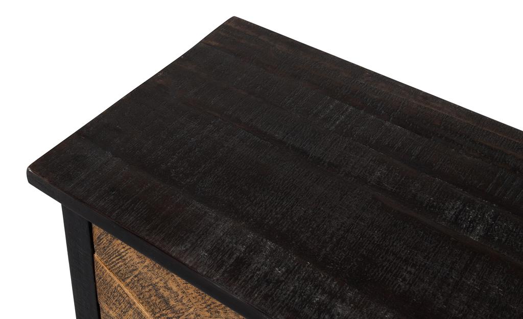 Centrum Brown Four Door Sideboard - Ornate Home