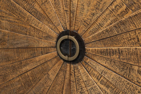 Centrum Brown Four Door Sideboard - Ornate Home