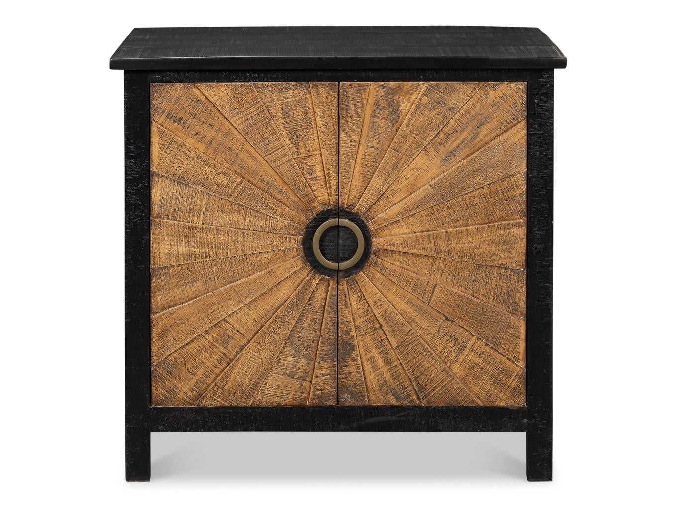 Centrum Brown Two Door Sideboard - Ornate Home