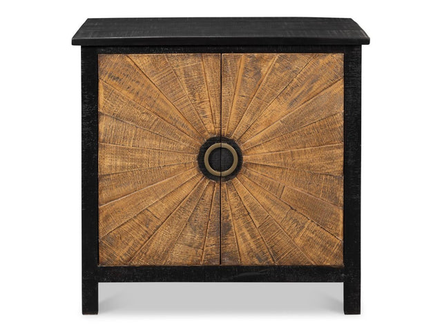 Centrum Brown Two Door Sideboard - Ornate Home