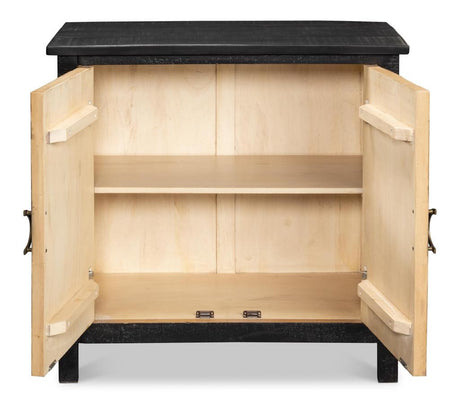 Centrum Brown Two Door Sideboard - Ornate Home