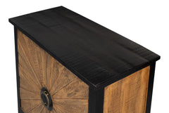 Centrum Brown Two Door Sideboard - Ornate Home
