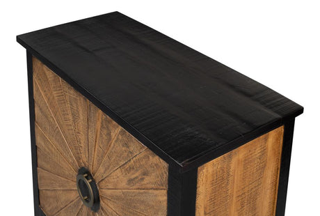 Centrum Brown Two Door Sideboard - Ornate Home