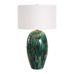 Ceralene Green Table Lamp - Ornate Home